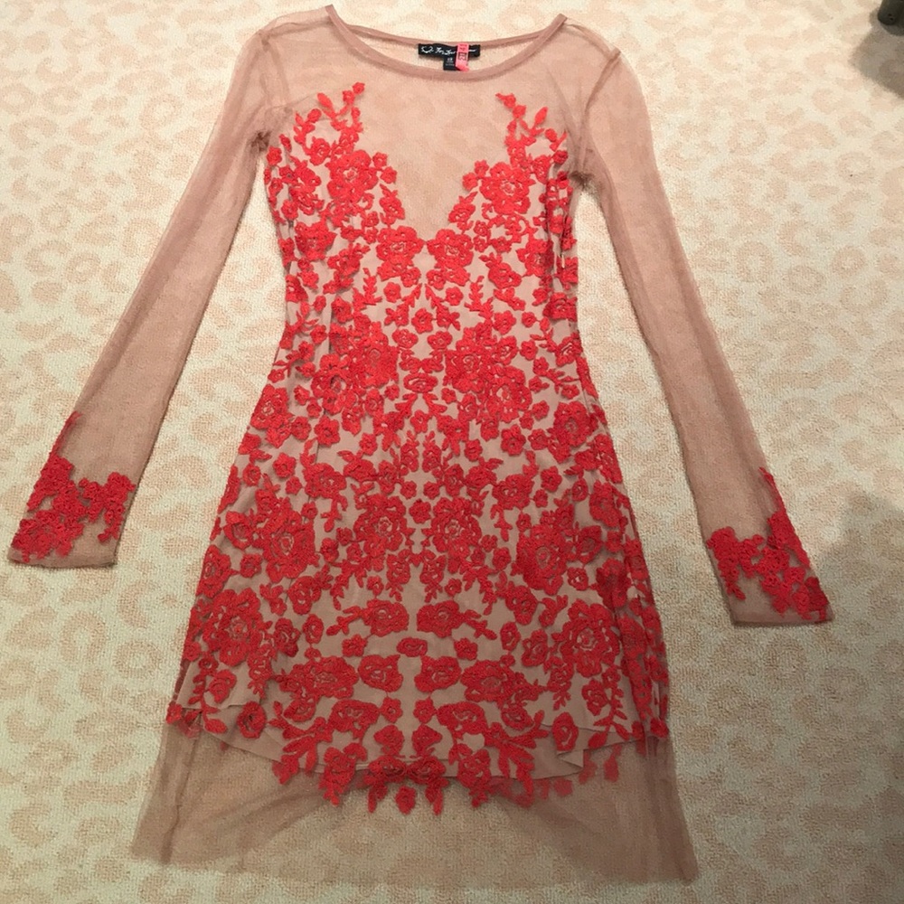 For love and lemons long sleeve dress